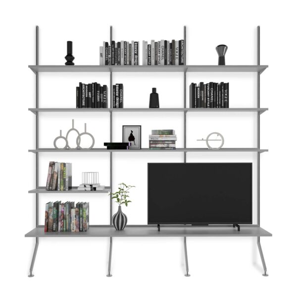 Continua | Libreria moderna da soggiorno