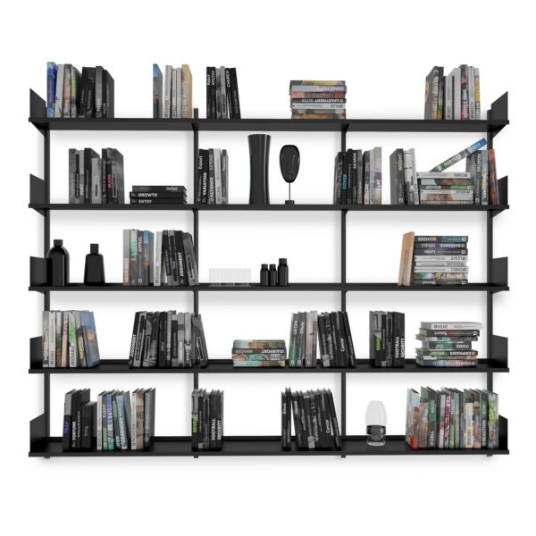 Continua | Grande libreria moderna a parete
