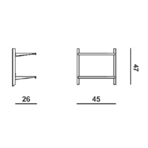 Continued wall-hung nightstand